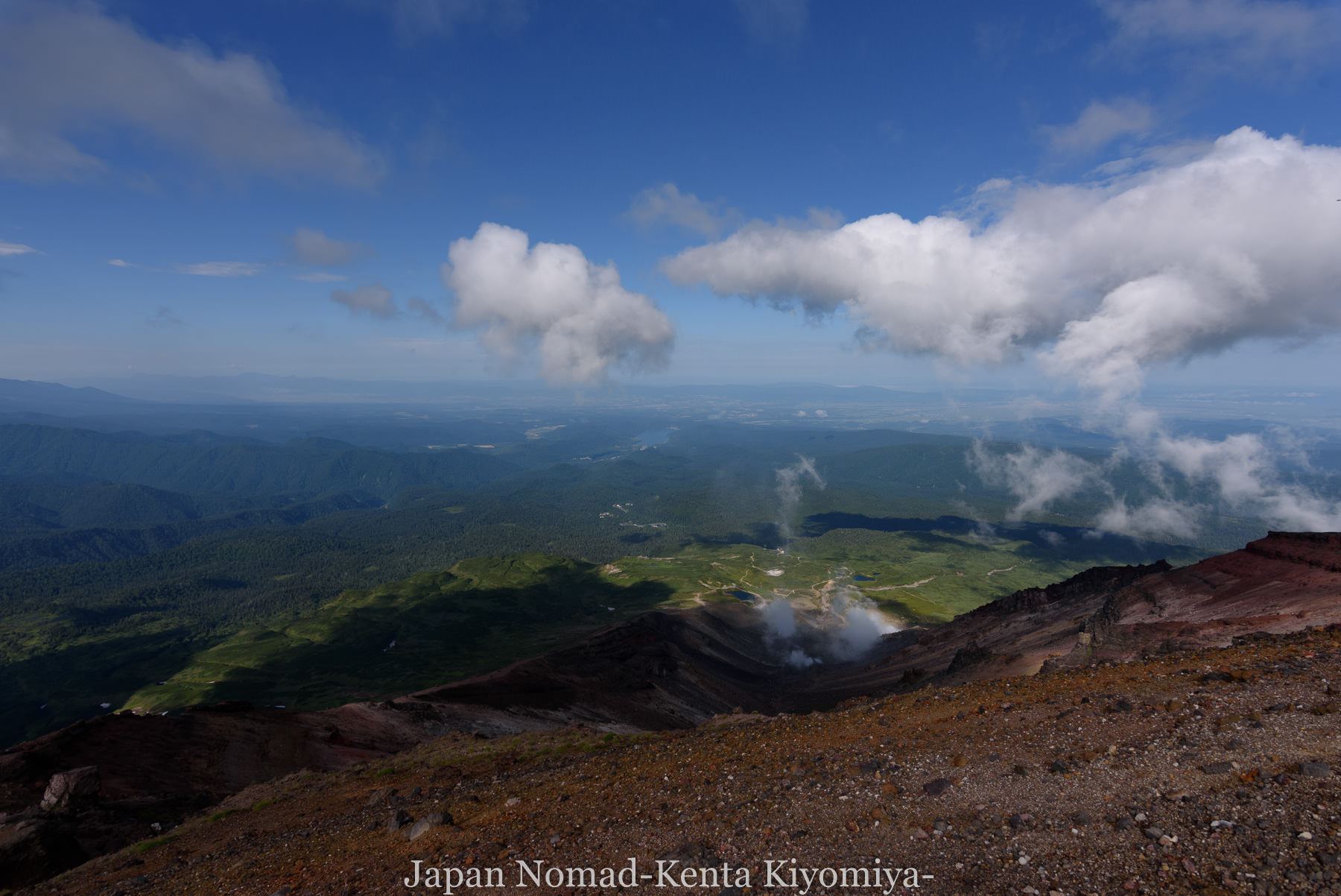 自転車日本一周（旭岳～富良野岳　縦走1日目）-Japan Nomad (29)